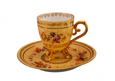 Avusturya, 1900 başları, Imperial BBE Viyana Damgalı ayaklı fincan