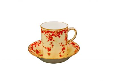 İngiliz, 1880’ler, Royal Worcester damgalı fincan