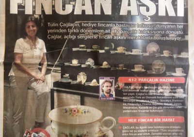 9 Eylül Gazetesi "Fincan Aşkı" özel haberi